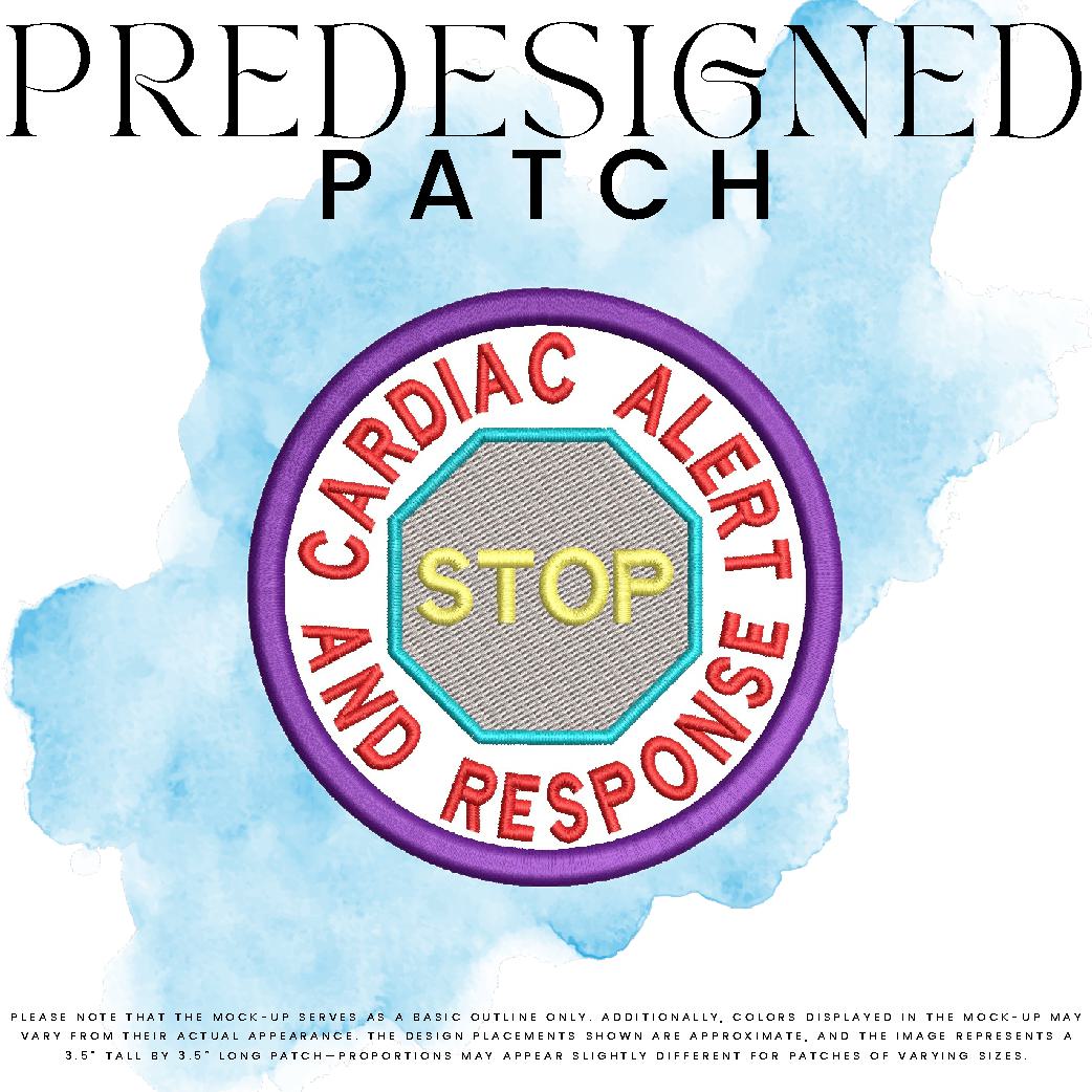 CARDIAC ALERT AND RESPONSE-STOP SIGN (filled in)