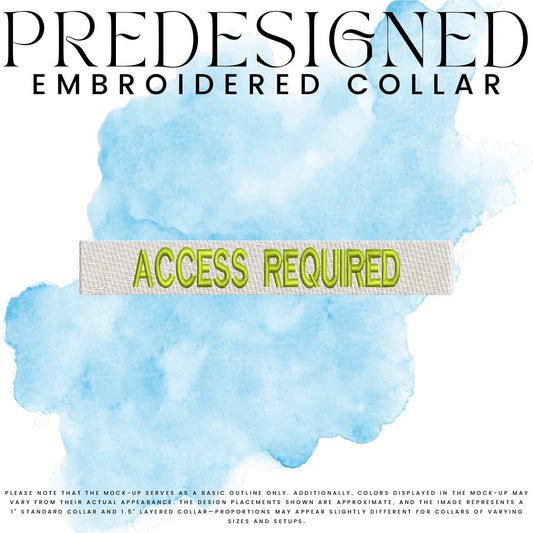 ACCESS REQUIRED