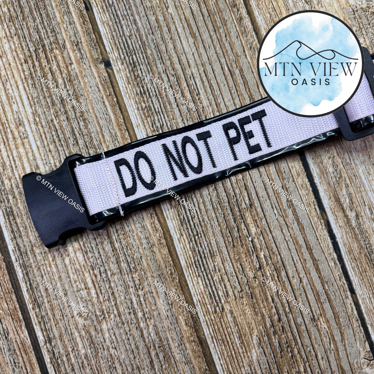 2” EMBROIDERED COLLAR