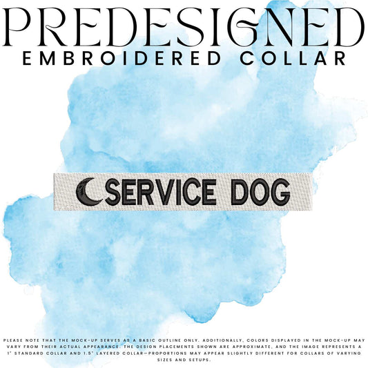 SERVICE DOG-CRESCENT MOON