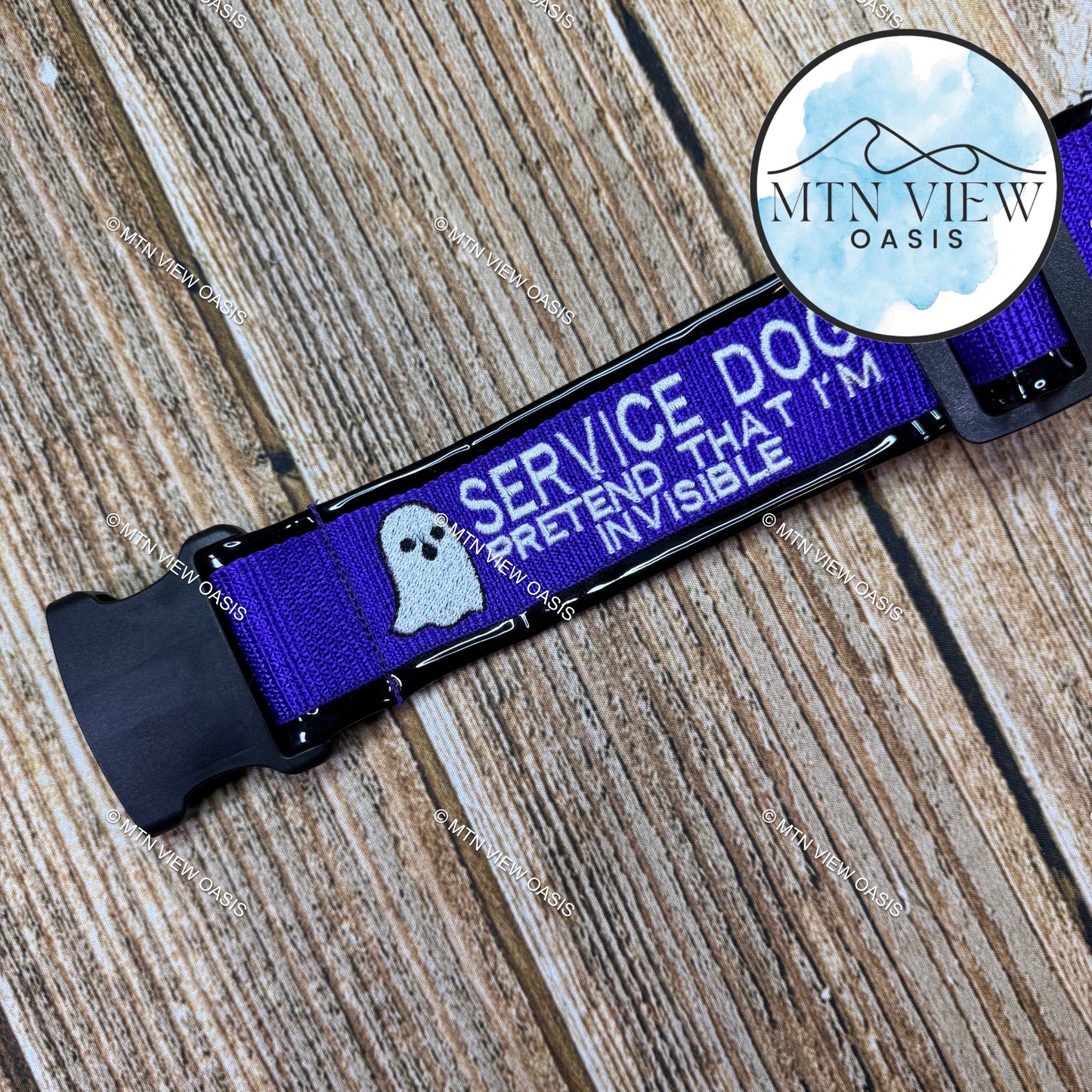 2” EMBROIDERED COLLAR