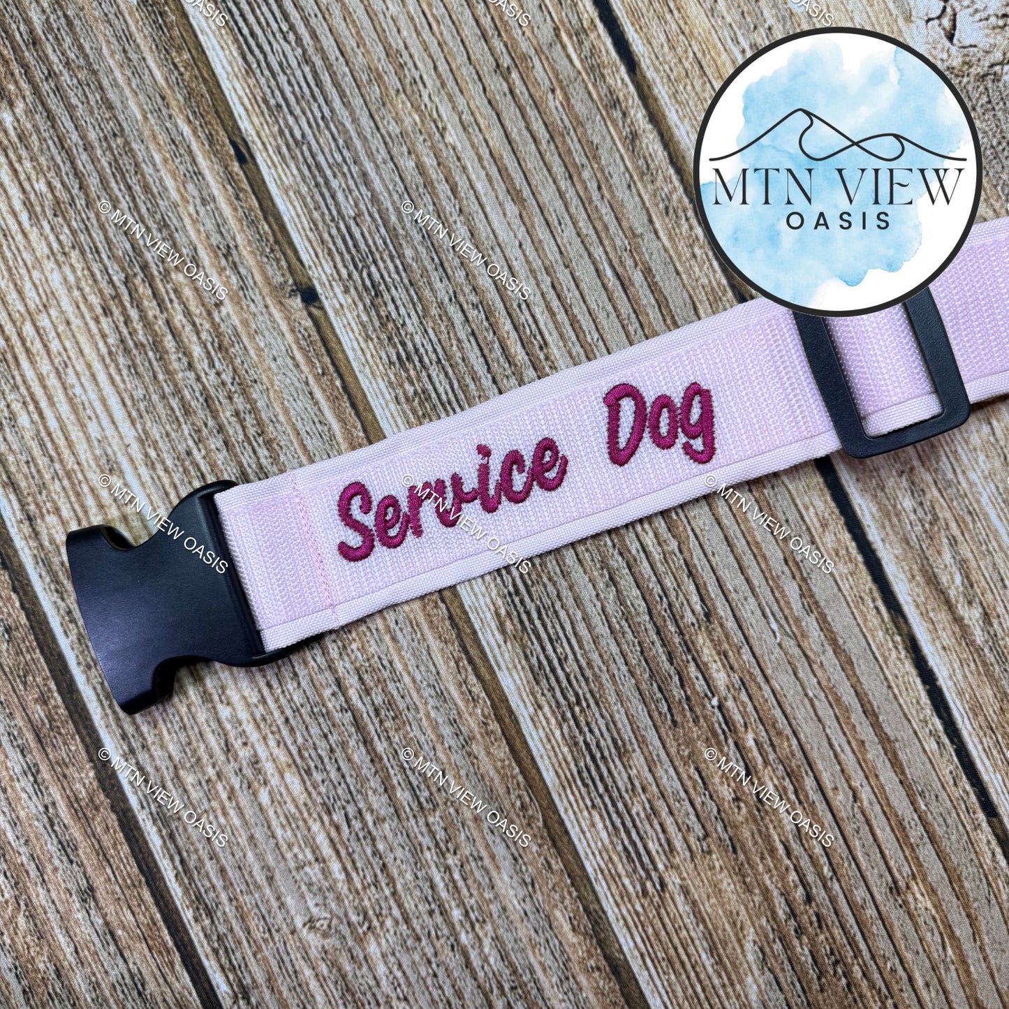 2” EMBROIDERED COLLAR