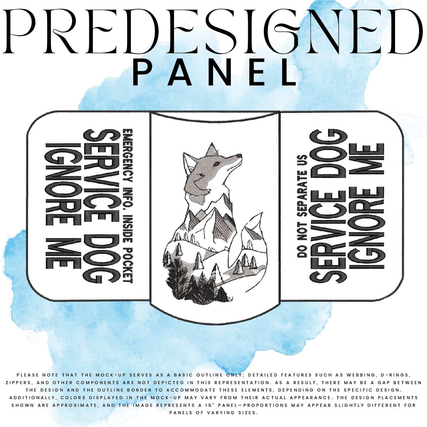 NATURE FOX-SD IGNORE ME #1-STANDARD PANEL