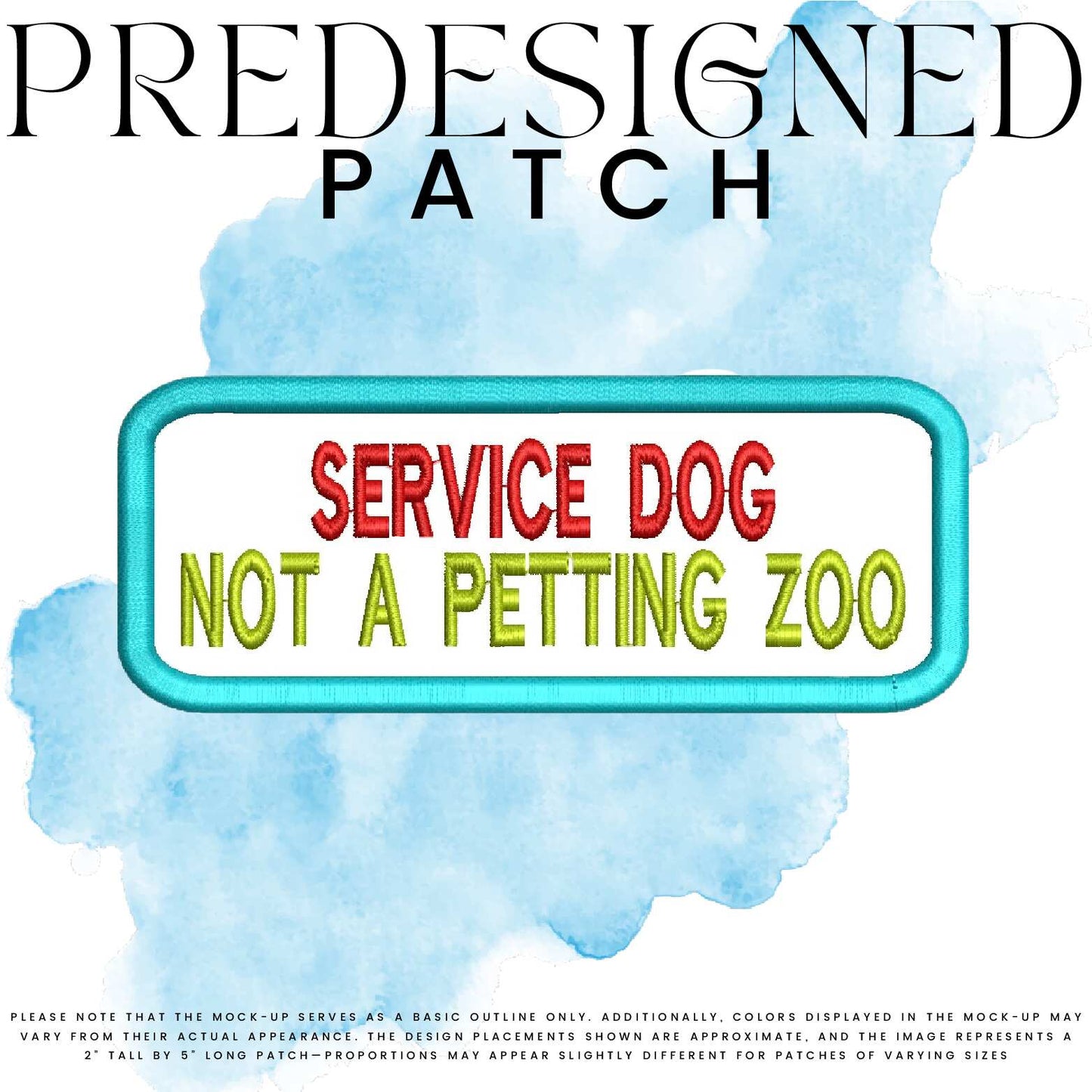 SD NOT A PETTING ZOO