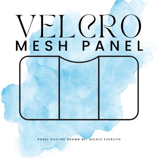 VELCRO MESH PANEL: STRAIGHT-BACK