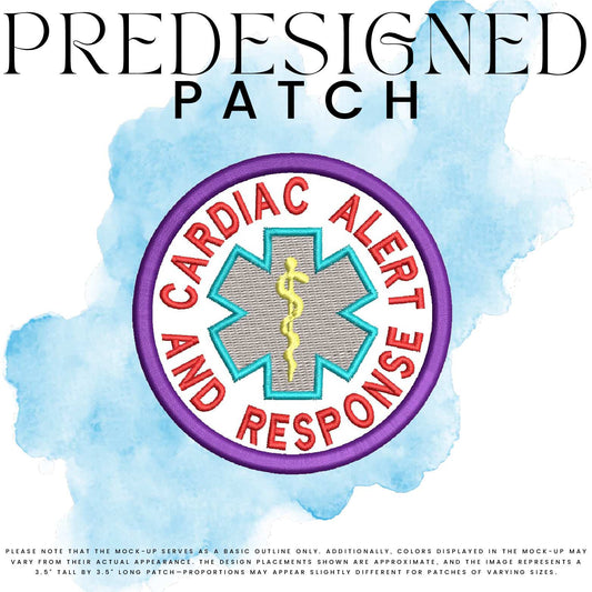 CARDIAC ALERT AND RESPONSE-MEDICAL SYMBOL (filled in)