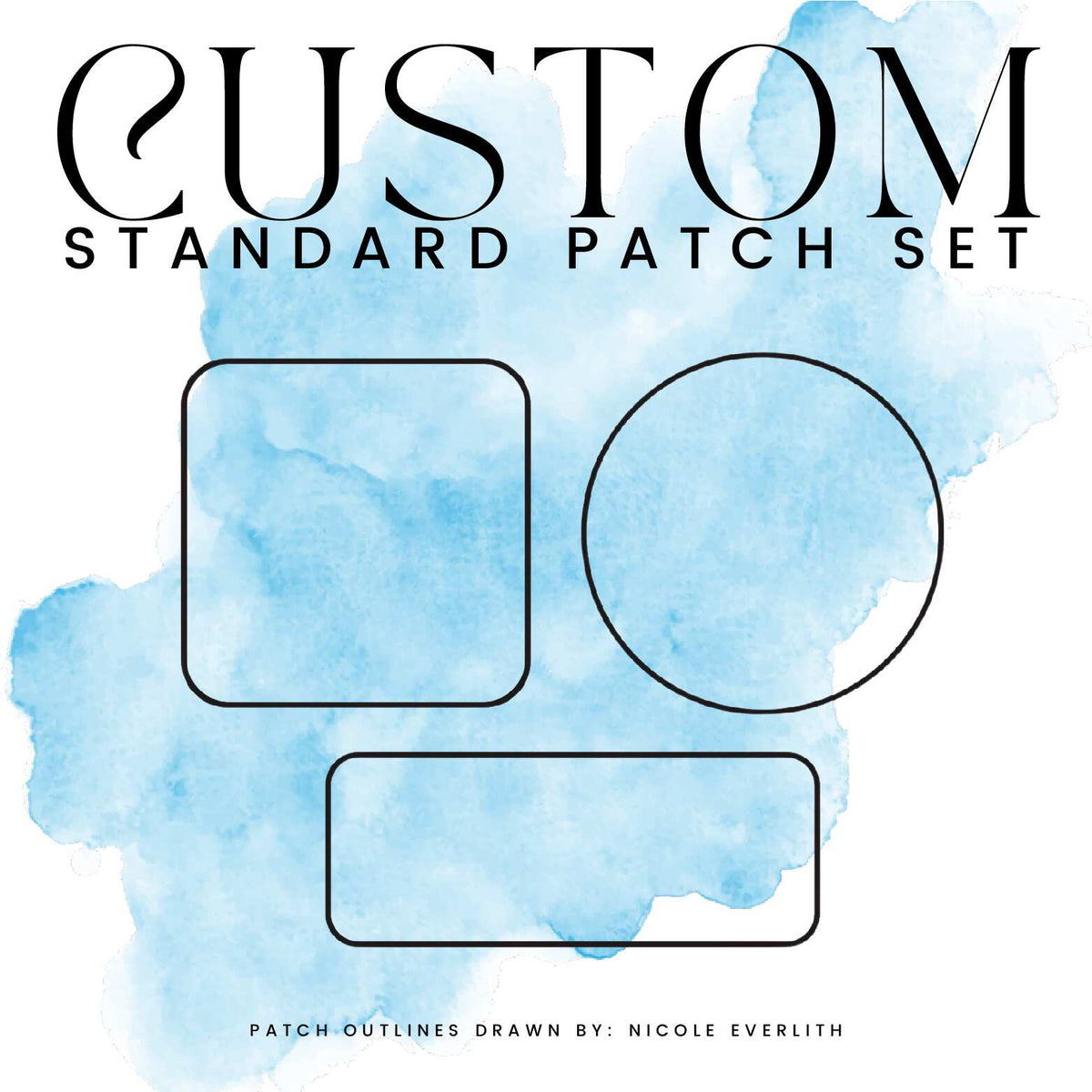 CUSTOM STANDARD PATCH SET